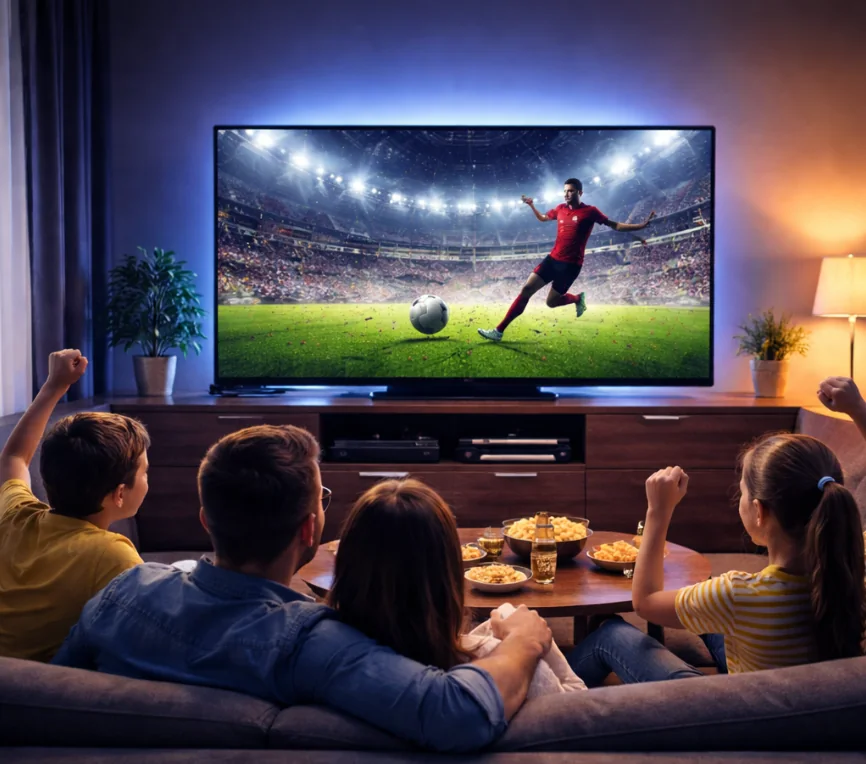 IPTV MAG Box Belgium setup page